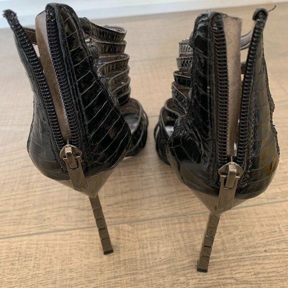 Sam Edelman strappy high heels with jewels size 8.5 - Picture 6 of 10